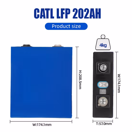Limited Stock Rechargeable Catl Prismatic 200 Ah 202ah LiFePO4 Lithium Ion Solar Battery Cell