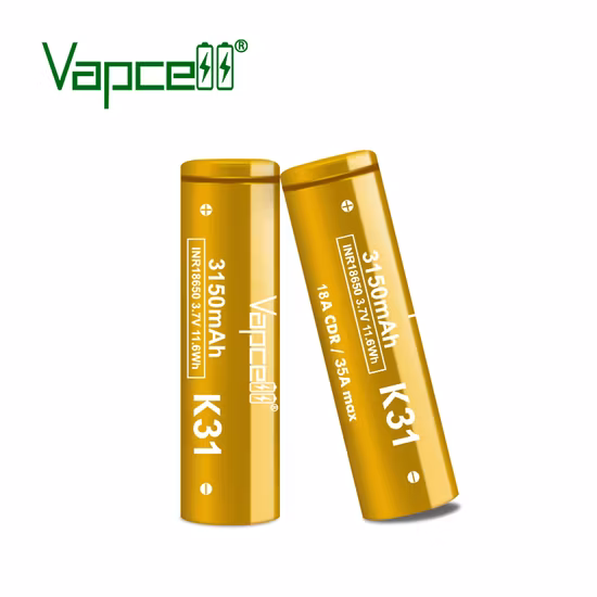 More than 500 Times Cycle Life KC CE certificate Rechargeable 3.7V 1800mAh Lithium Ion 18650 Cylindrical Capacity Battery Cell