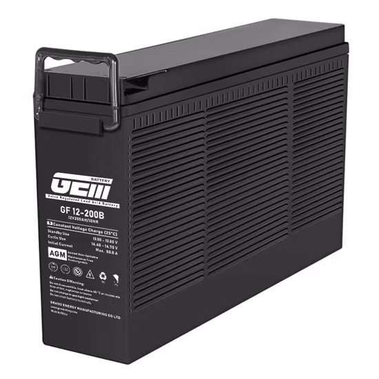 AGM 12V200ah ゲルフロントターミナル通信ディープサイクルソーラー UPS バッテリー