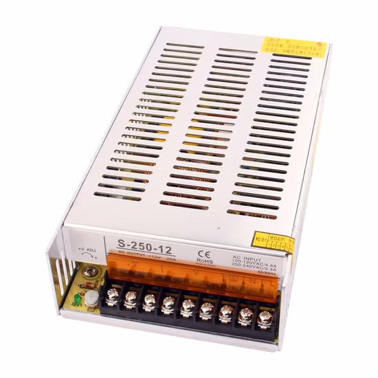 工場出荷時の価格 5V 36V 48V 12V 24V 1A 2A 3A 4A 5A 6A 8A 10A 15A 20A 30A AC DC SMPS/スイッチング電源 LED ライト/プリンター/除草機/CCTV カメラ用